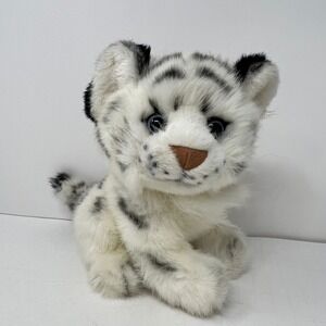 Morehead Snow Furries White Tiger Cub Plush 9 Inch 1997 Striped Stuffed Animal